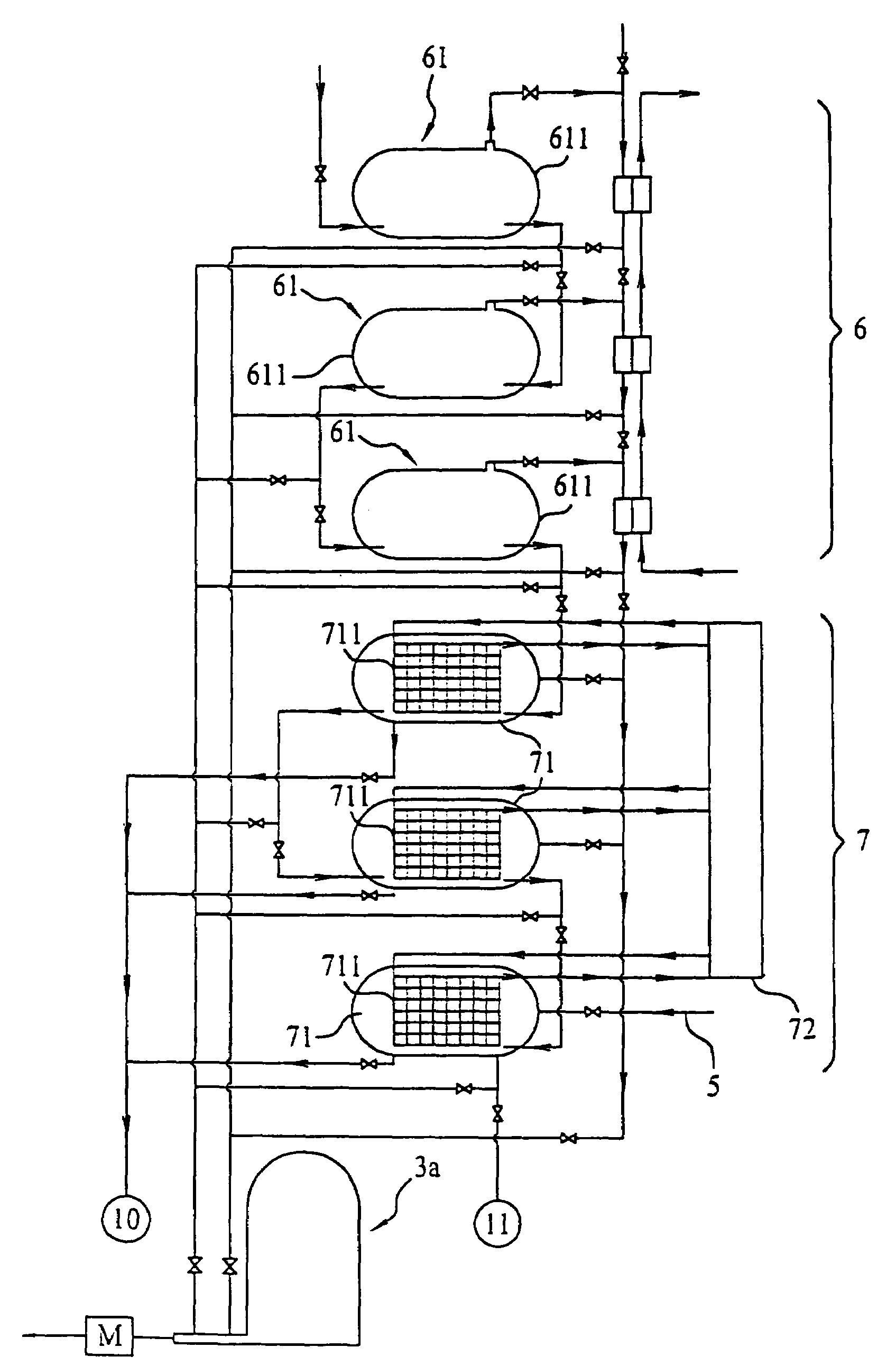 Multi-stage vacuum distilling, cooling and freezing processes and apparatuses for solution separation and seawater desalination