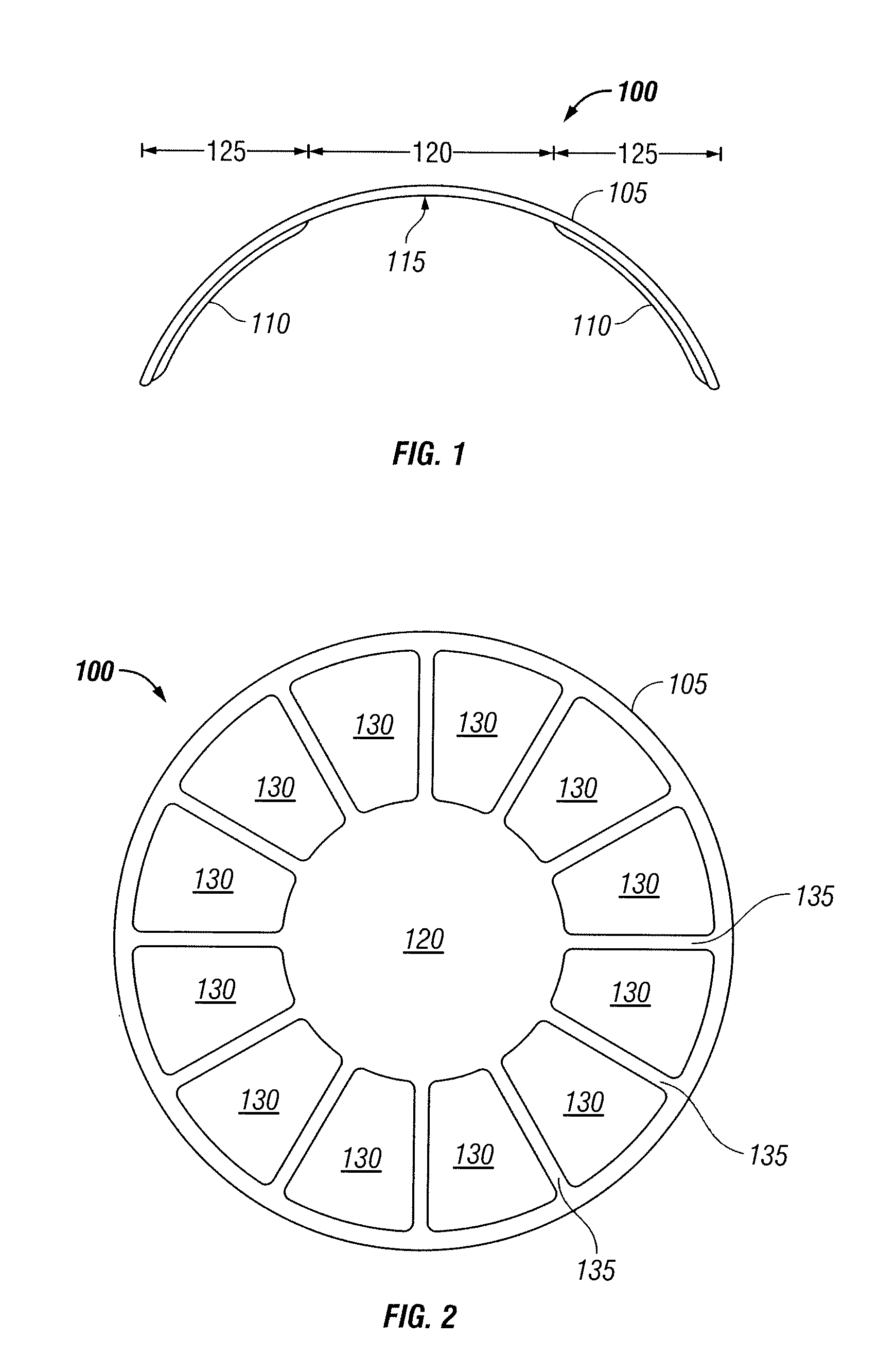 Laminated composite lens