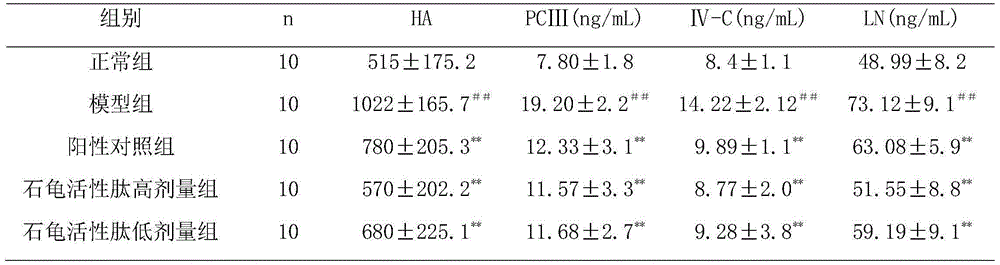 Refining process of pond turtle bioactive peptides and application of pond turtle bioactive peptides in preventing liver cirrhosis and resisting fatigue