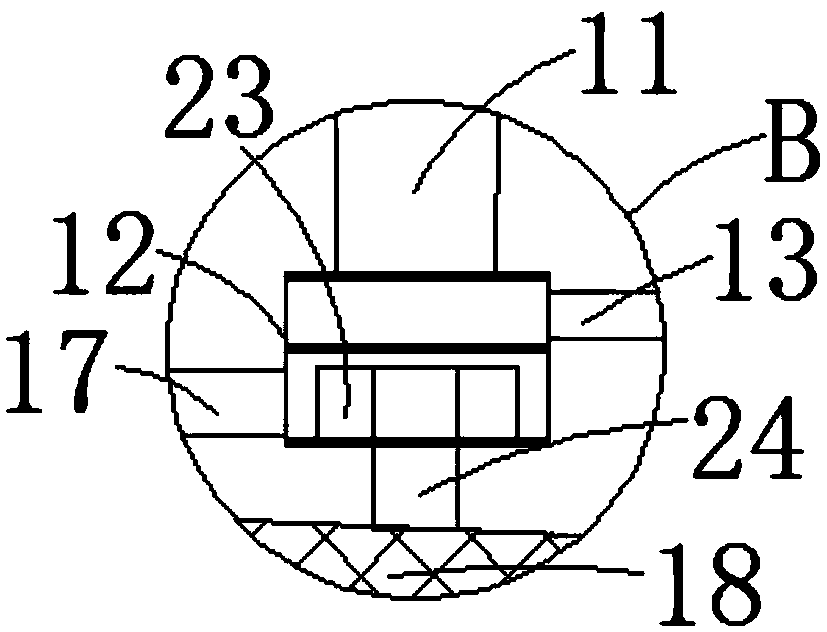 Agricultural seedling growing box