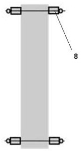 Device and method for measuring magnetism of permanent magnet material at high temperature