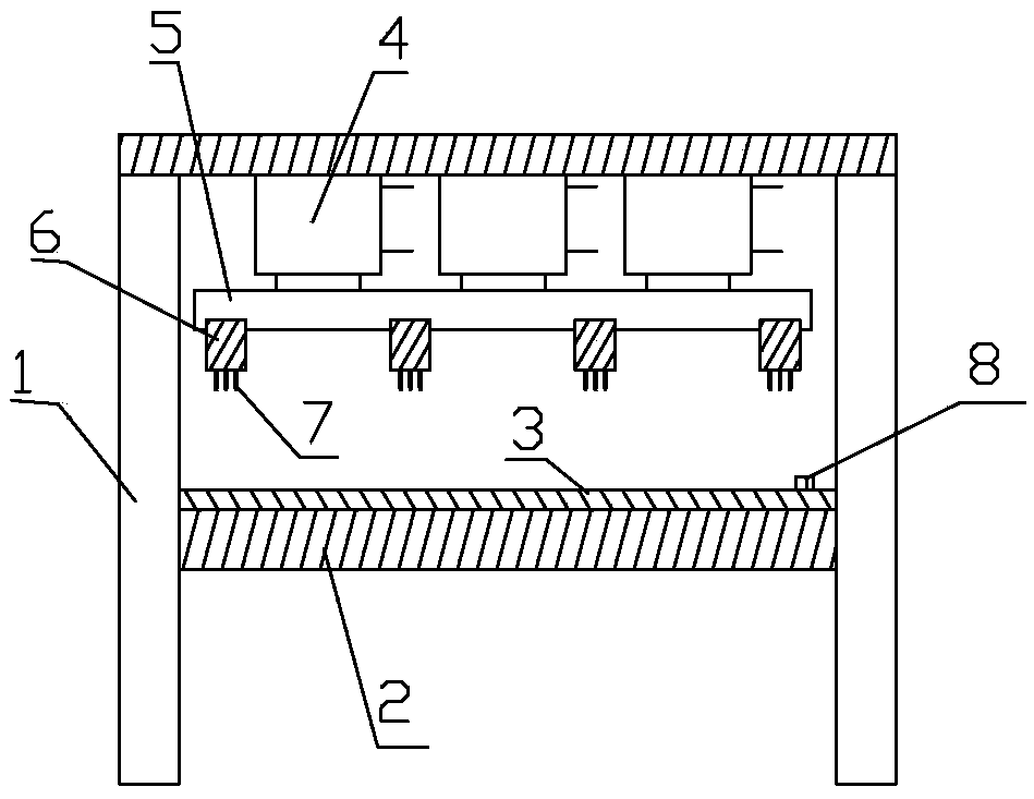 Pretreatment device allowing air to be automatically discharged from IC card in thermolaminating process