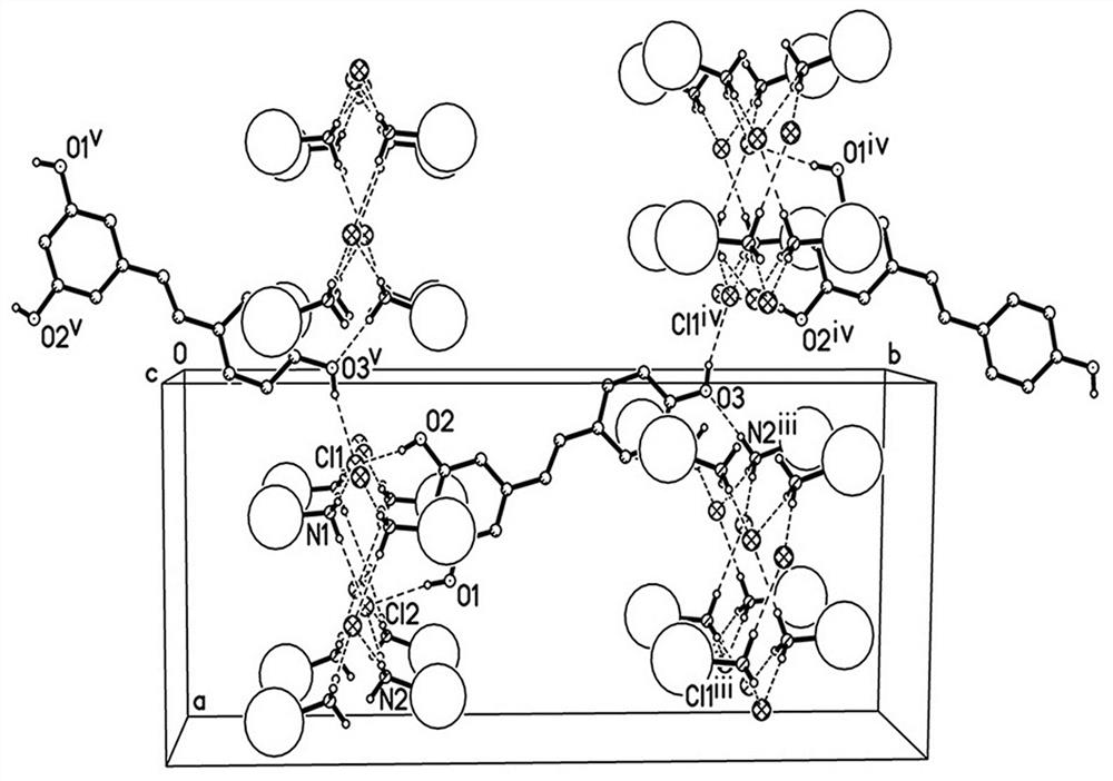 Amantadine hydrochloride and resveratrol pharmaceutical co-crystal and preparation method thereof