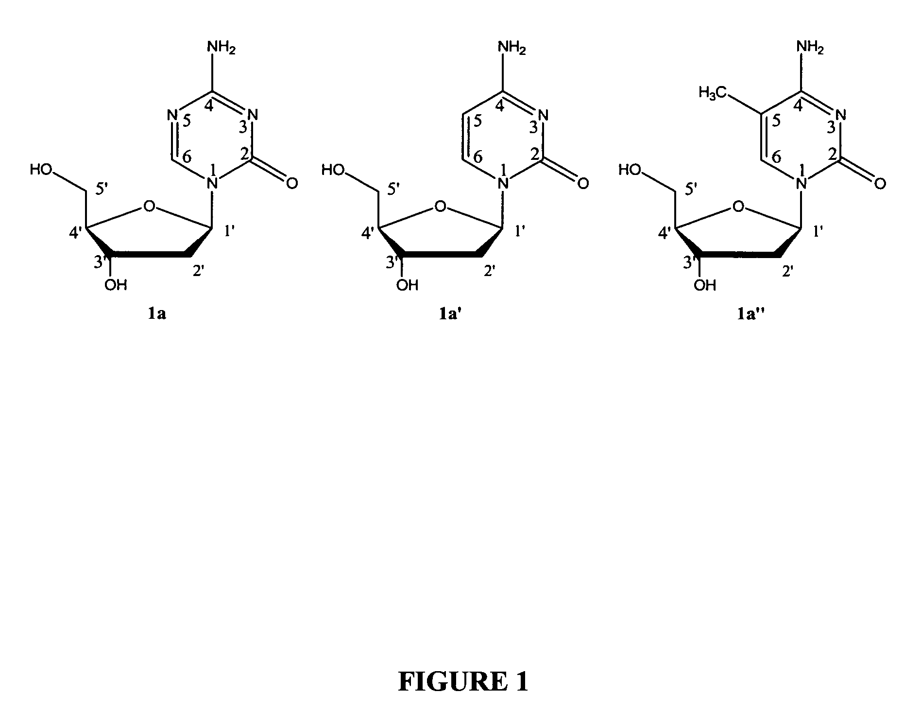 Oligonucleotide analogues incorporating 5-aza-cytosine therein