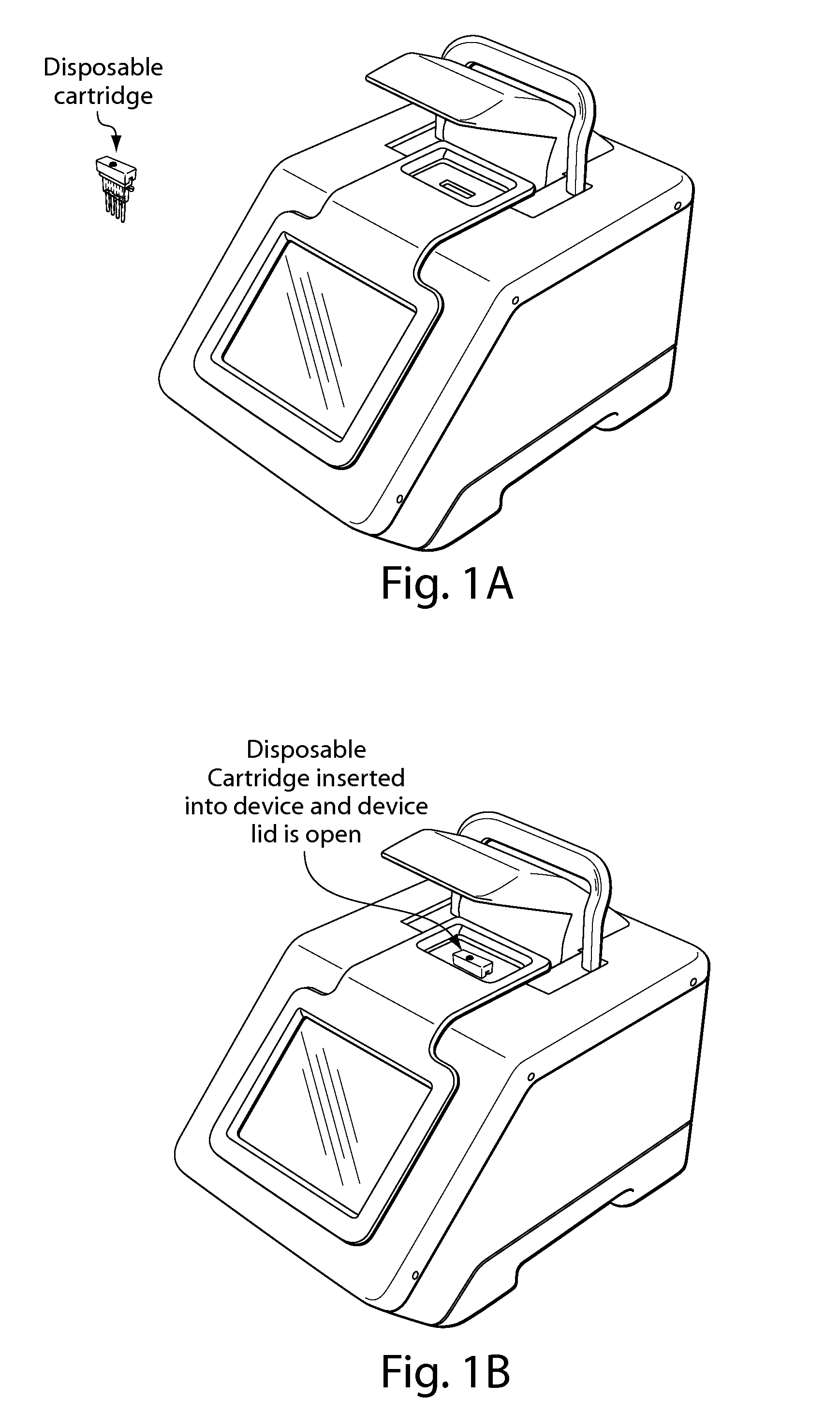 Portable device for nmr based analysis of rheological changes in liquid samples