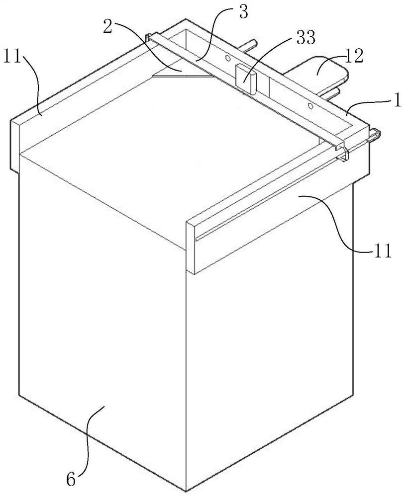 Equal-thickness mortar smearing device for aerated bricks on construction site and construction method thereof