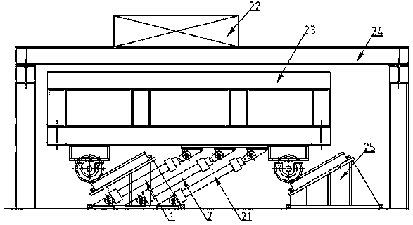 Potential energy recovery system of lifting equipment and use method under non-stable load condition