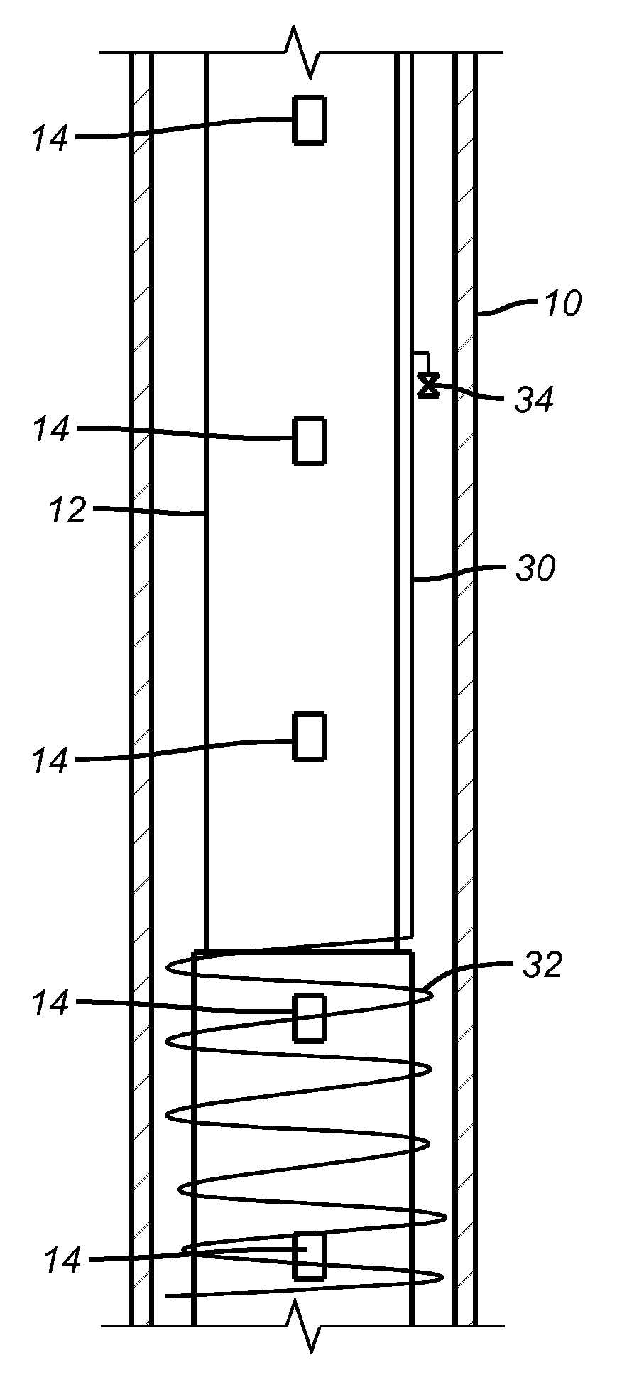 Depth Correlation Device for Fiber Optic Line