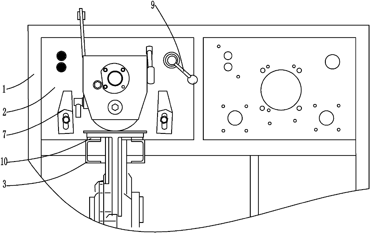 Test board of micro-tillage machine