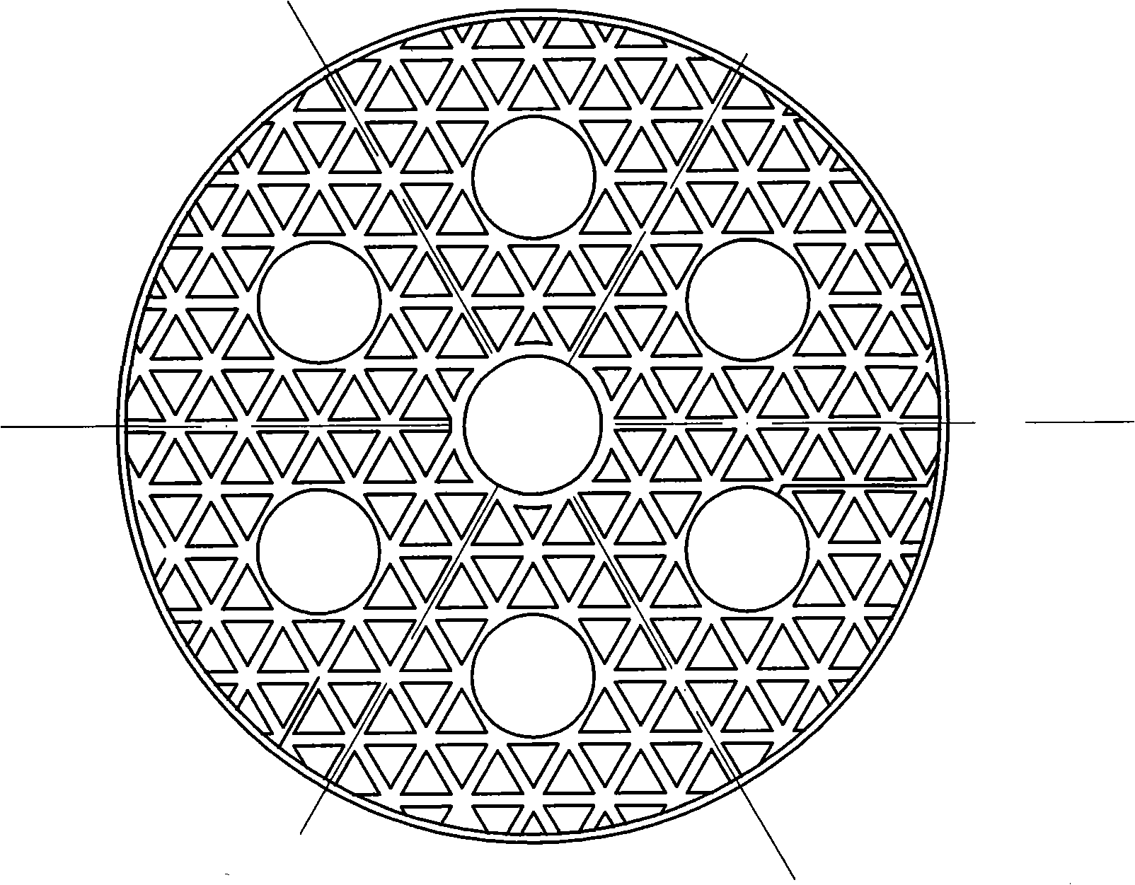 Production method of oversize silicon carbide spacing reflection mirror body