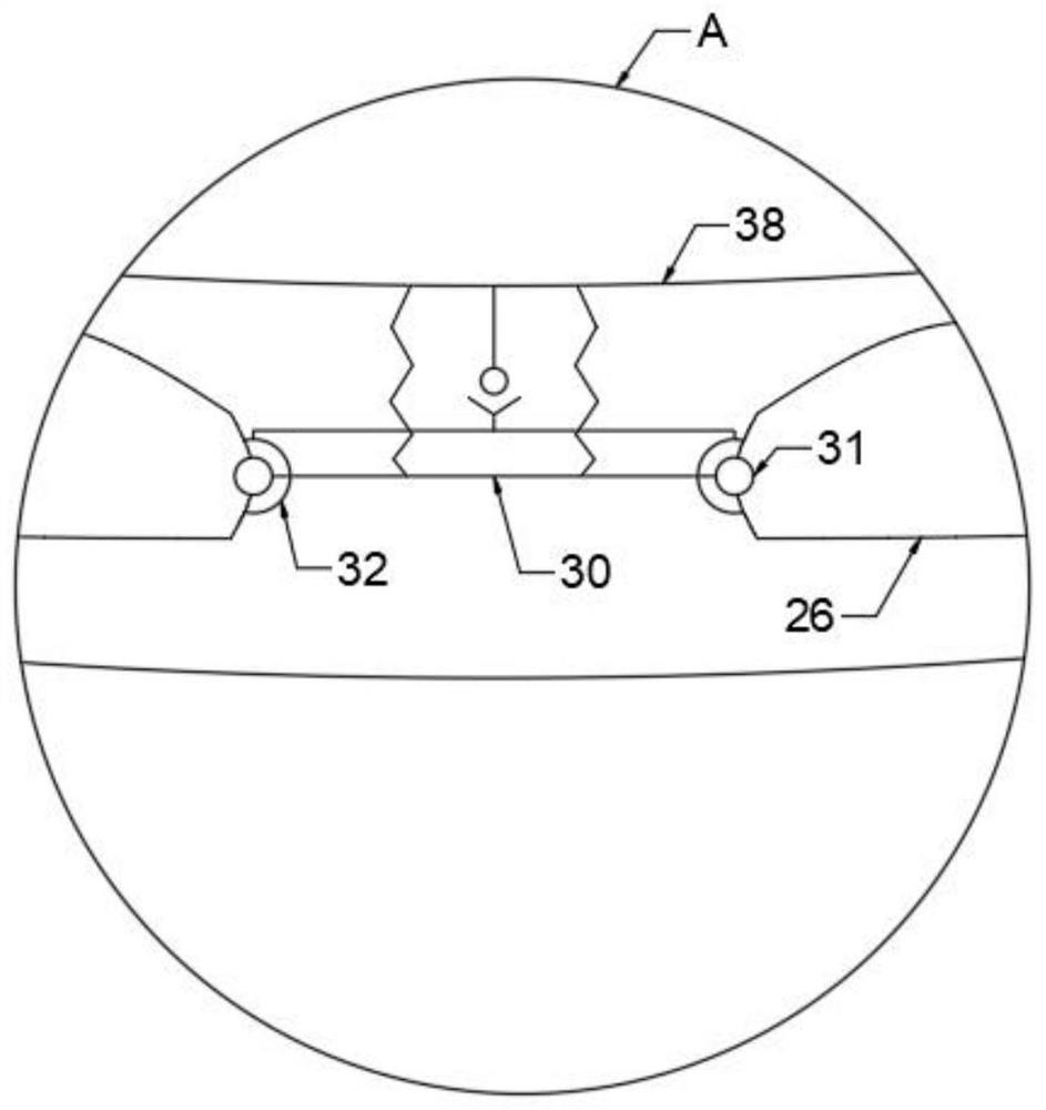 Dust removal device for oil detection