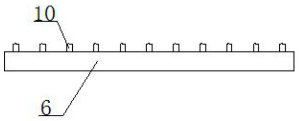 Anti-seepage and anti-leakage laying device for walls of civil air defense basement