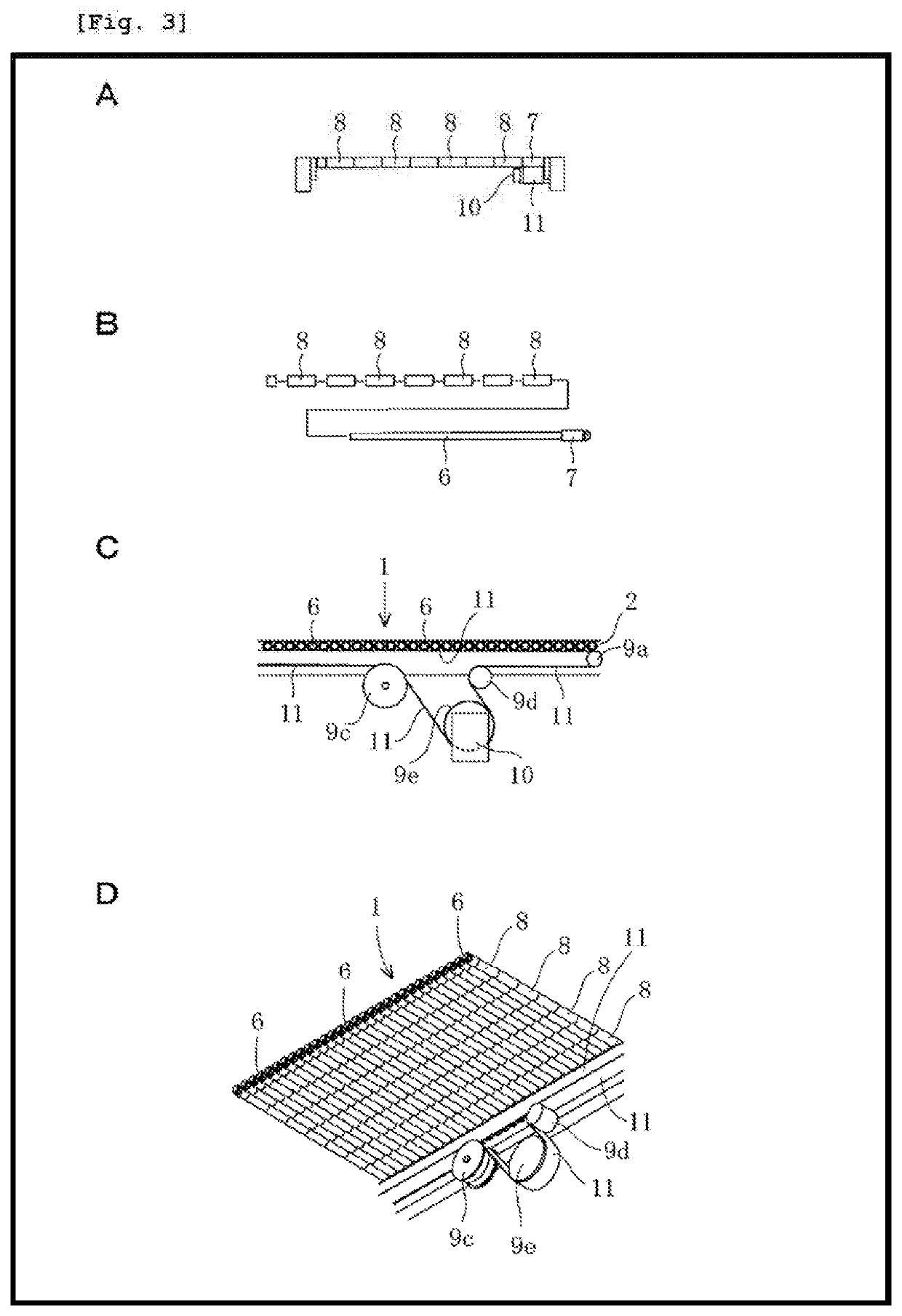 Book block conveying device