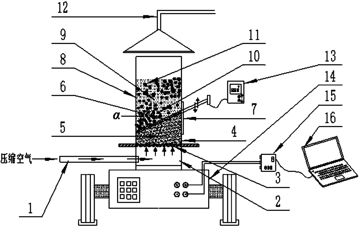 A mineral dry vibration separation device and method