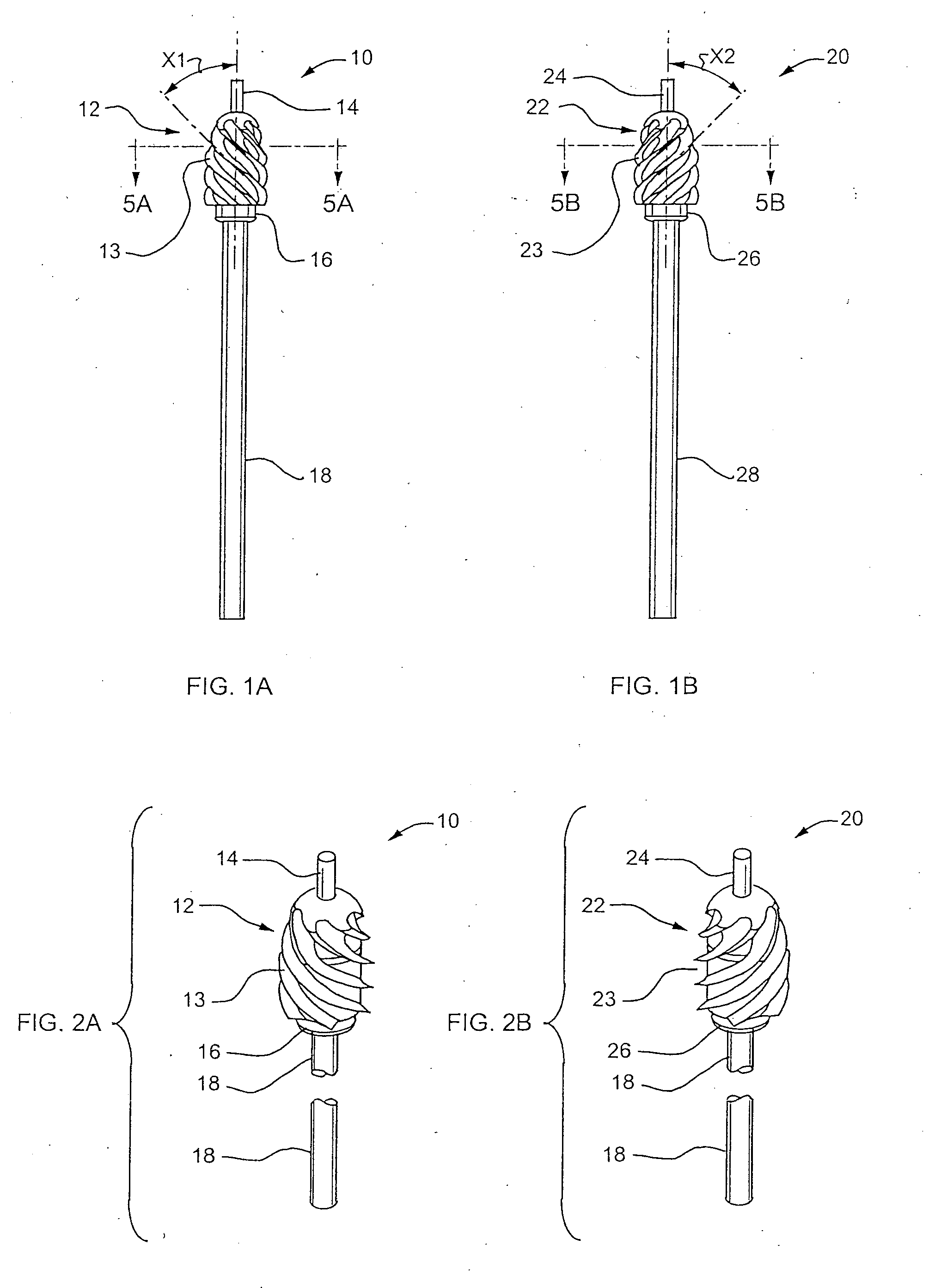 Twist tip cleaning devices for ear wax removal