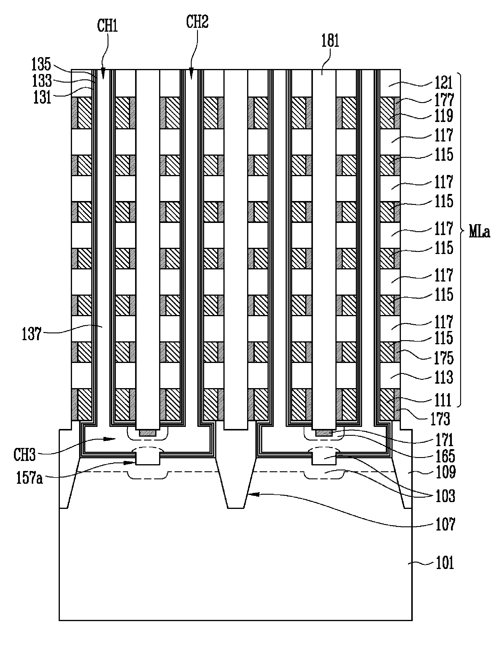 Non-volatile memory device and method of manufacturing the same