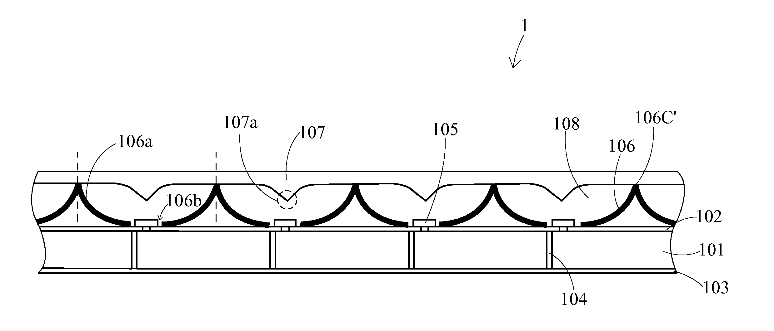 Light reflective structure and light panel