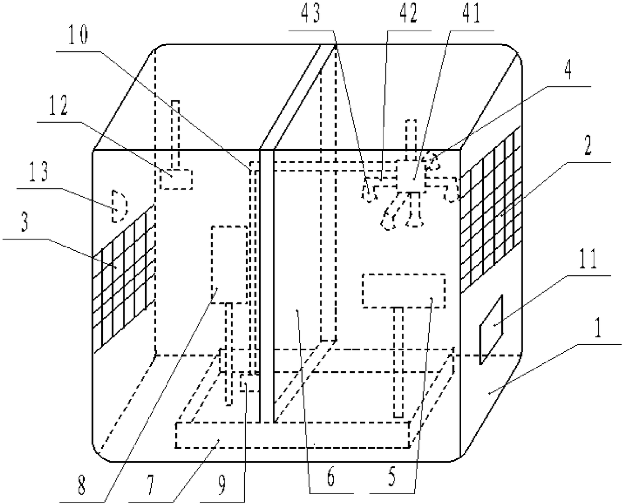 High-efficiency energy-saving air purifier