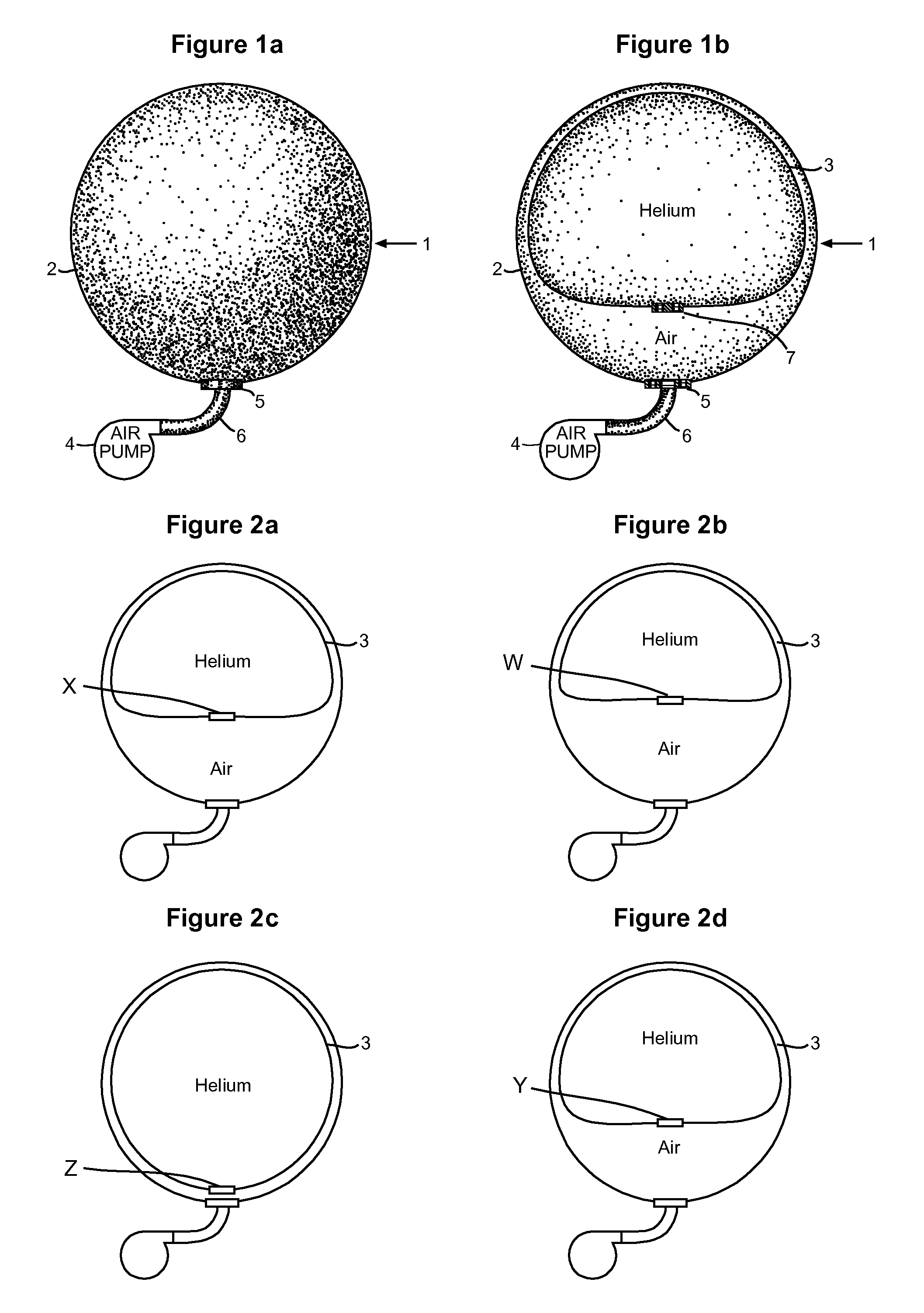 Aerostatic buoyancy control system