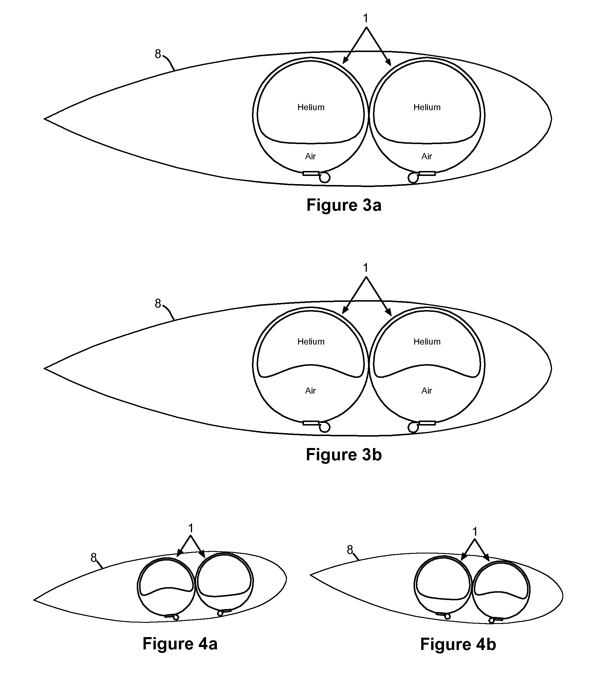 Aerostatic buoyancy control system