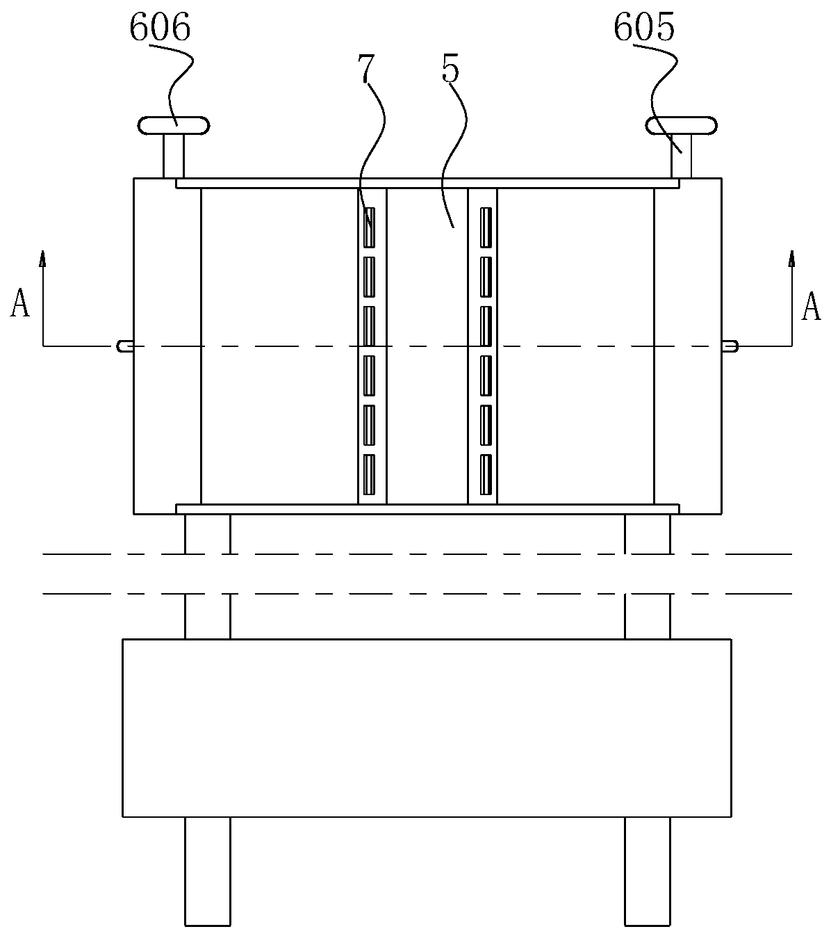 Polygonatum slicing and sorting device and using method thereof