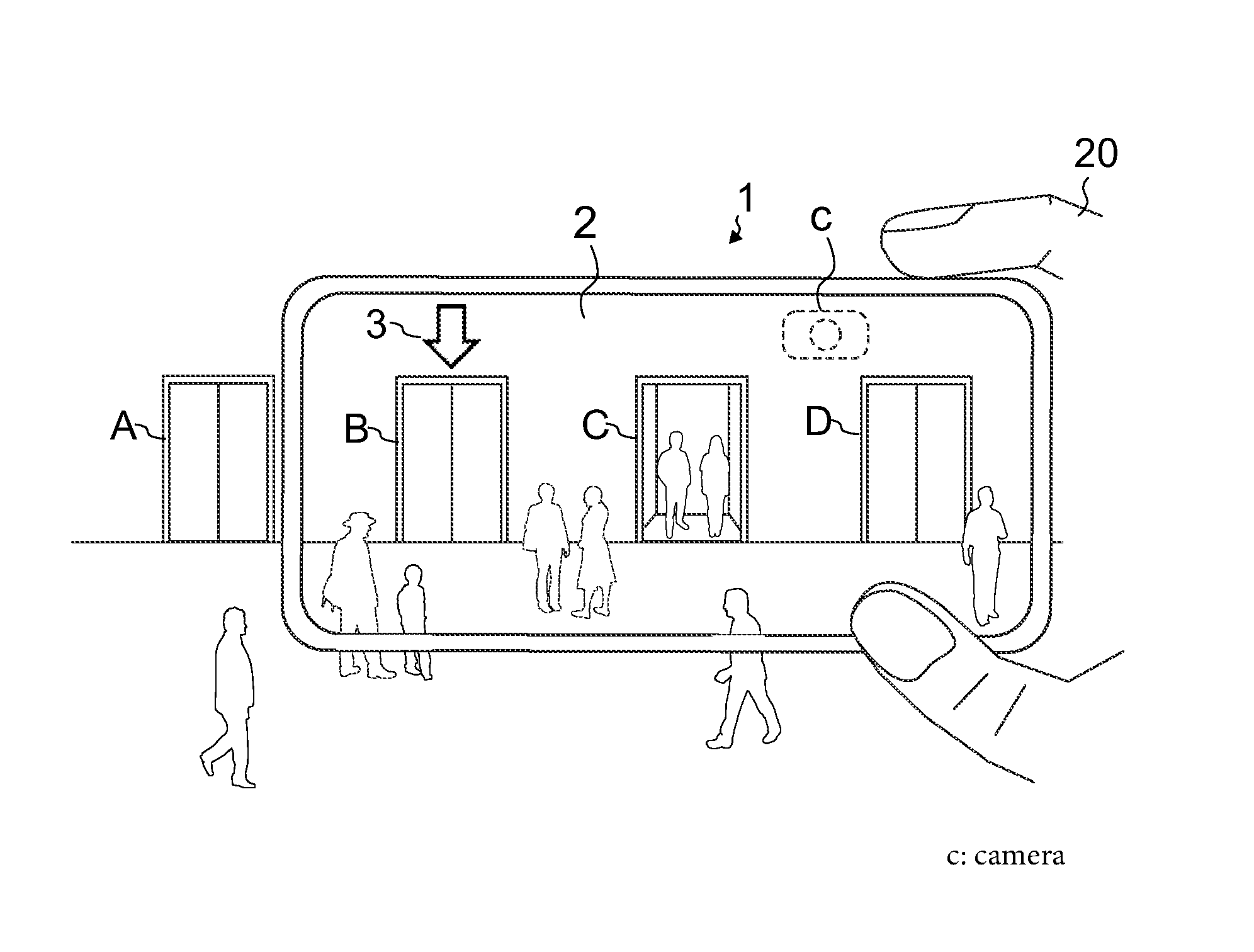 Method for identifying an elevator allocated by an elevator system, arrangement for identifying an elevator allocated by an elevator system and an elevator system