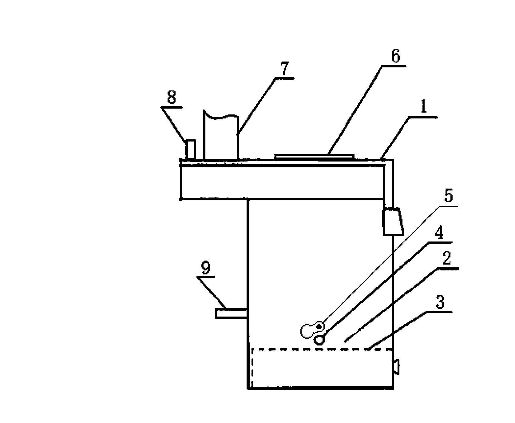 Novel heating furnace structure