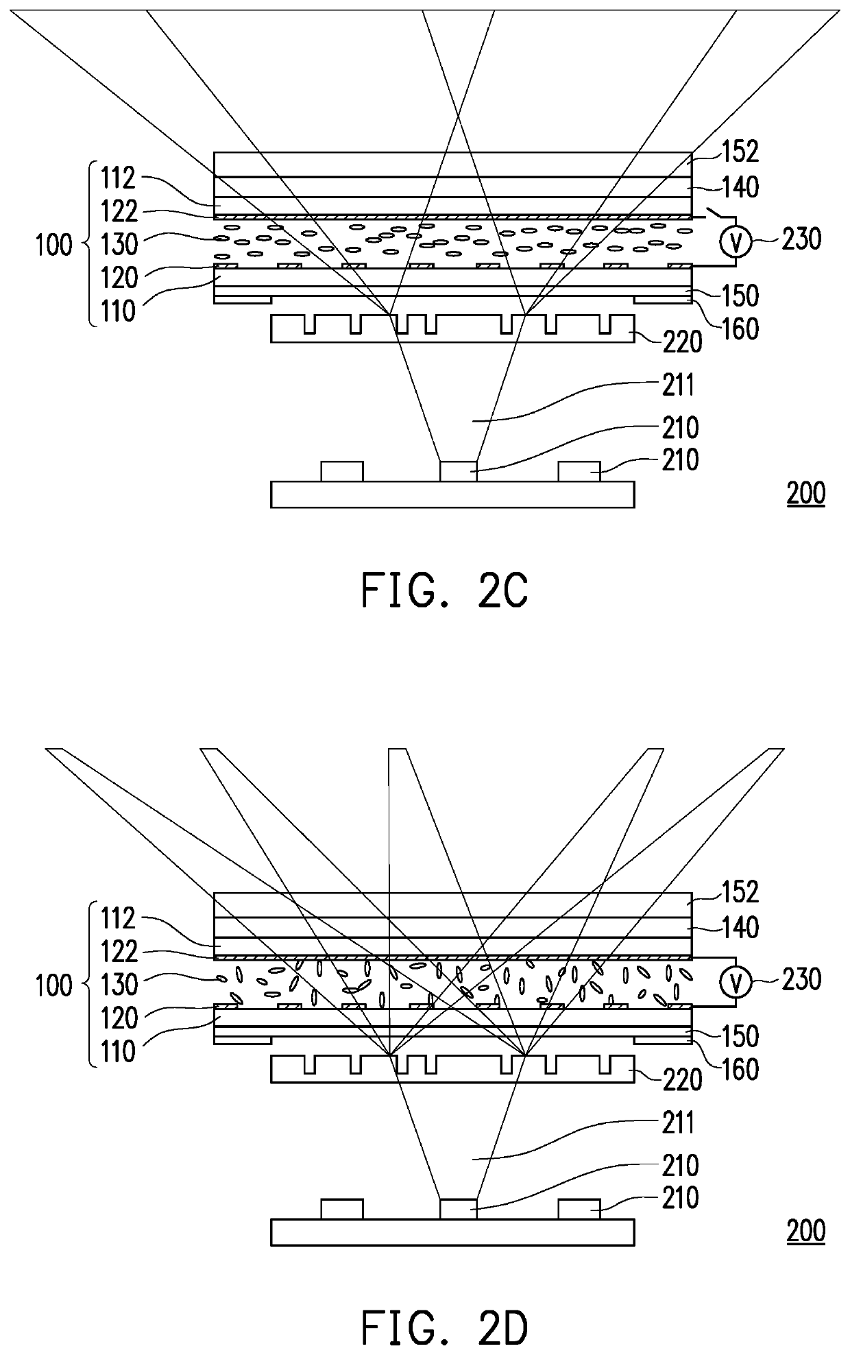 Tunable light projector