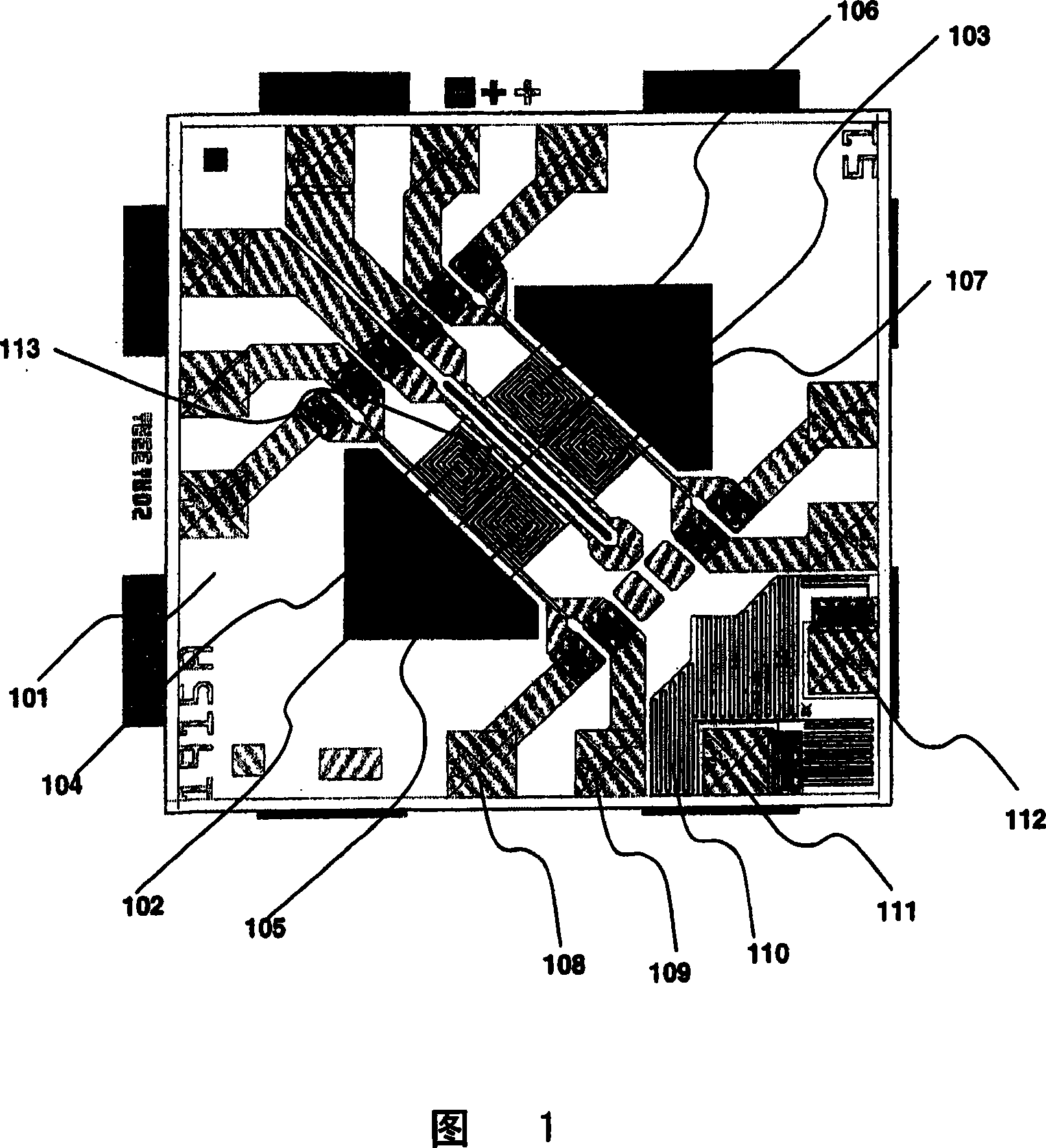 Flow sensor transducer with dual spiral wheatstone bridge elements