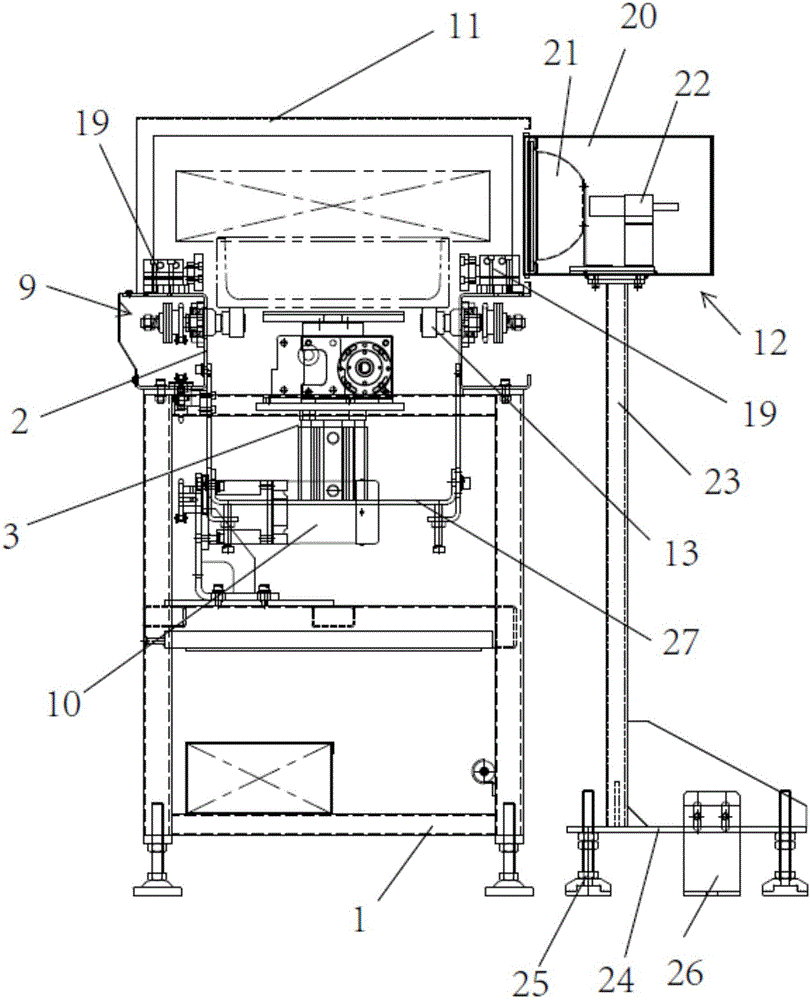 Uninterrupted high-efficiency saggar detection apparatus