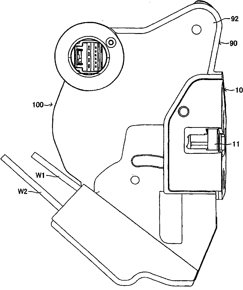 Double-locking door lock apparatus for vehicle