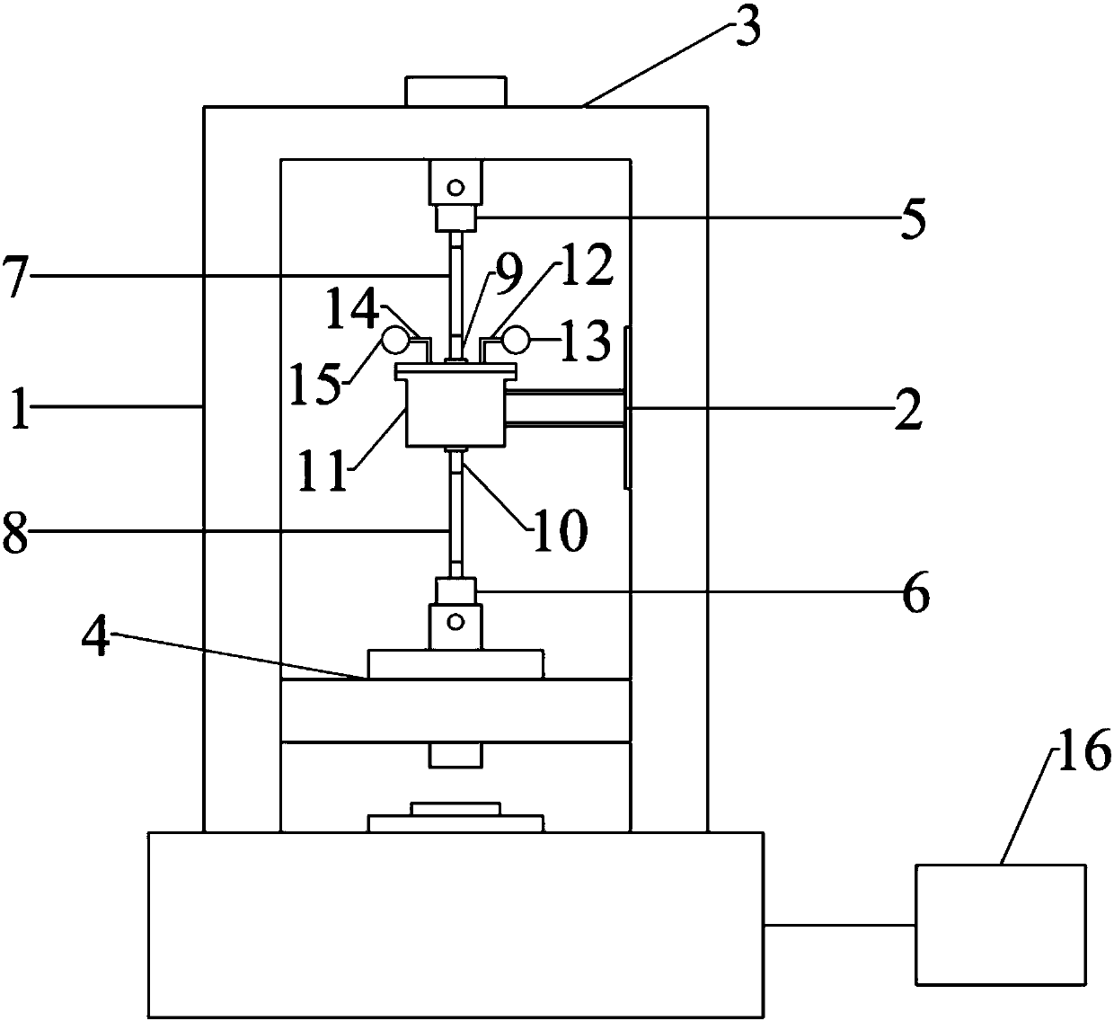 Simulation test device and method of evaluating stress corrosion cracking resistance of well logging steel wire