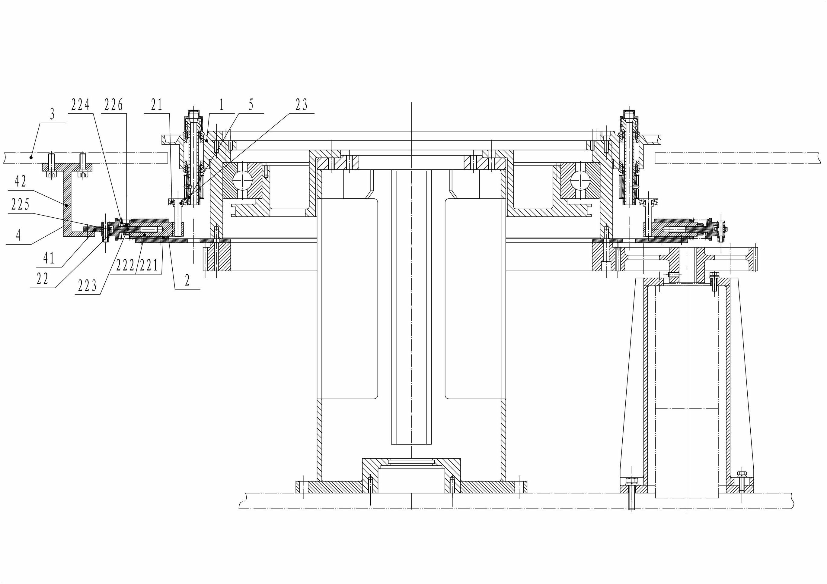 Follow-up brake device for automatic lamp inspection machine