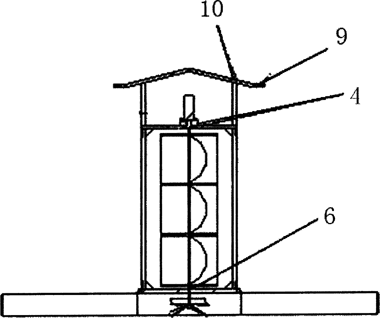 Natural ecological breeding aeration system