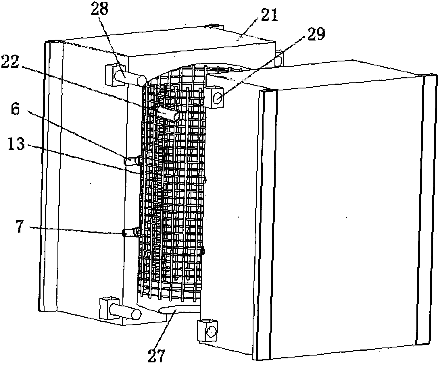 Pressure-bearing type plastic liner, production method and solar water heater using liner