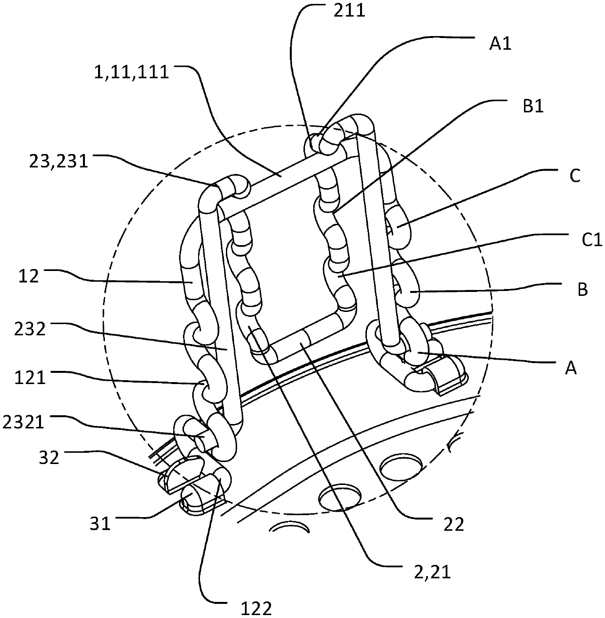 Support assembly and steaming rack