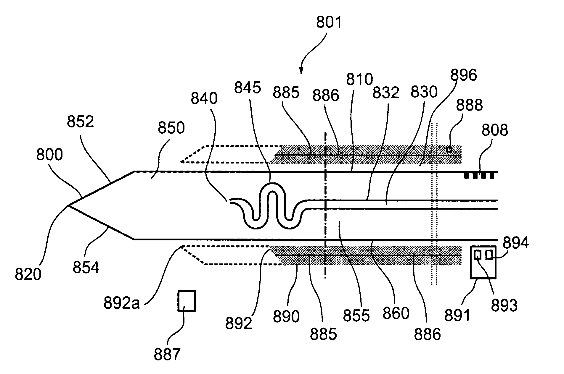 Thin uninsulated cryoprobe and insulating probe introducer