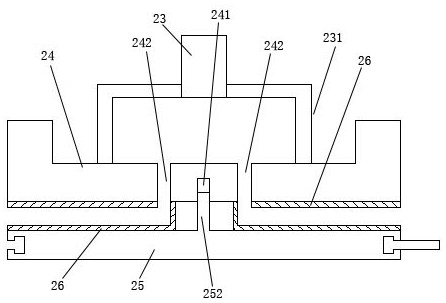 Rotary material falling type functional food intermediate drying device and drying process