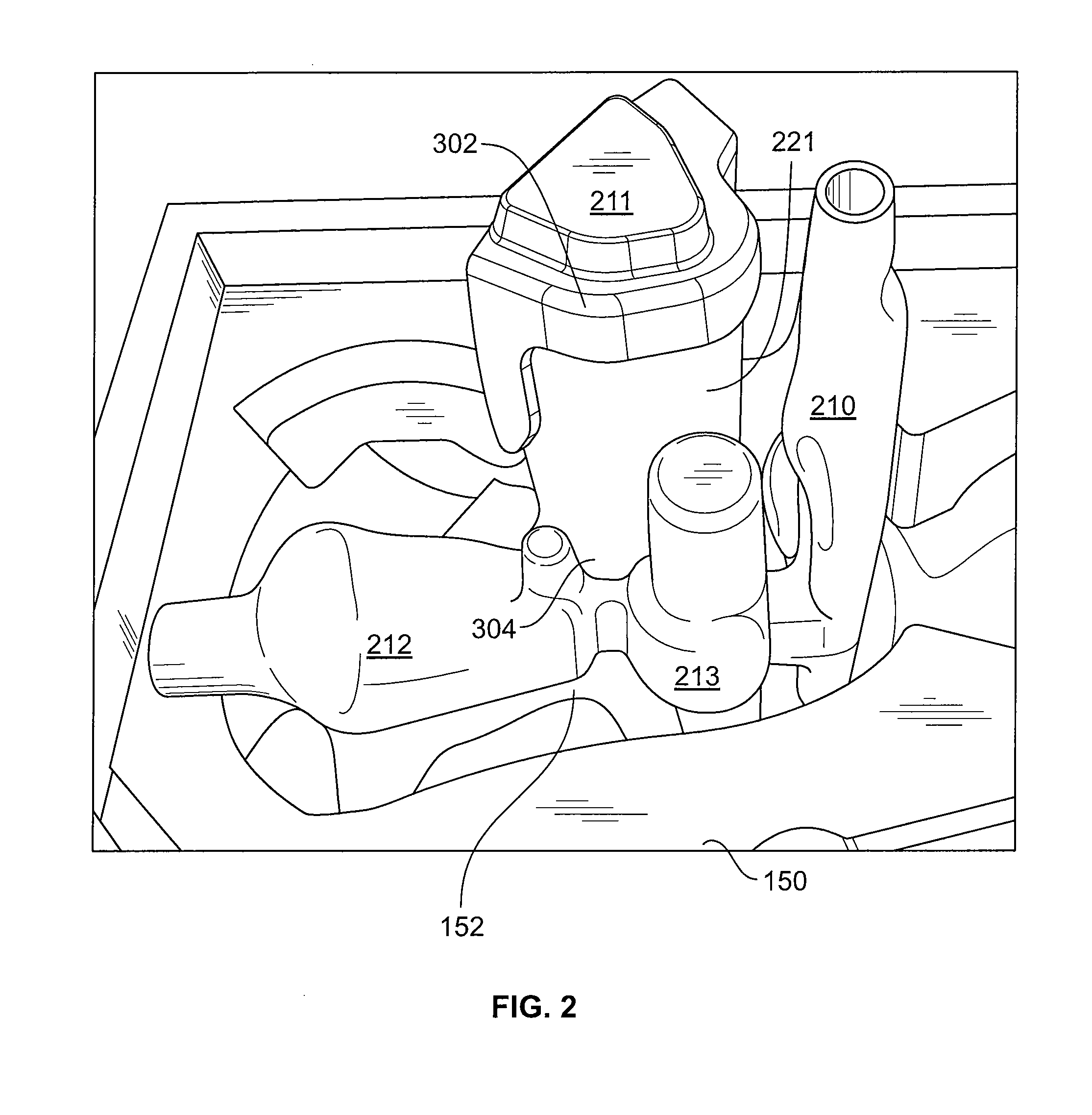 Knuckle formed through the use of improved external and internal sand cores and method of manufacture