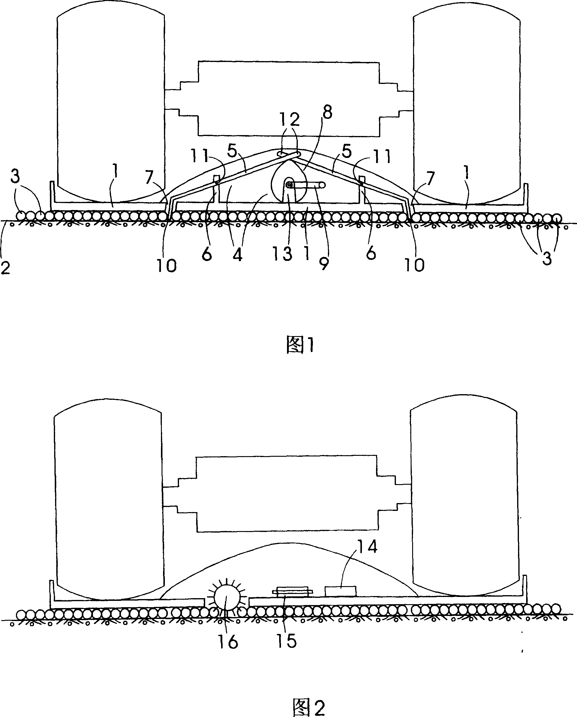 Vehicle bearing pallet translational transferring apparatus used for parking garage