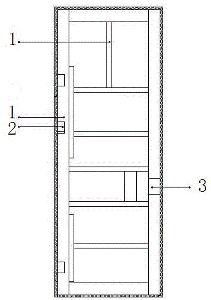 Manufacturing method of steel and wood burglarproof door