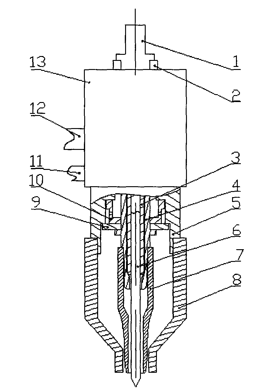 Gas molten pool coupling active welding method