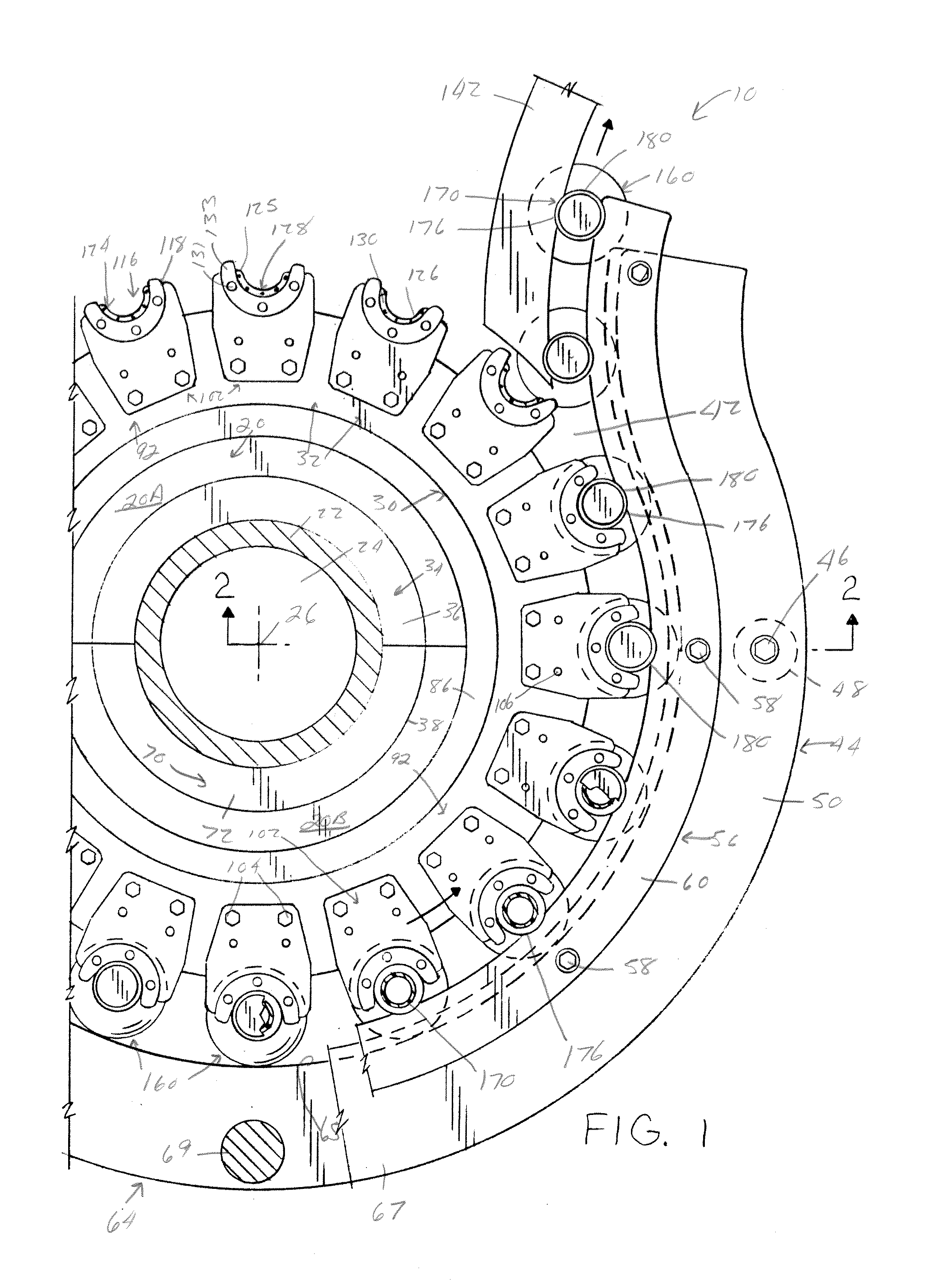 Apparatus and method to prevent bottle rotation