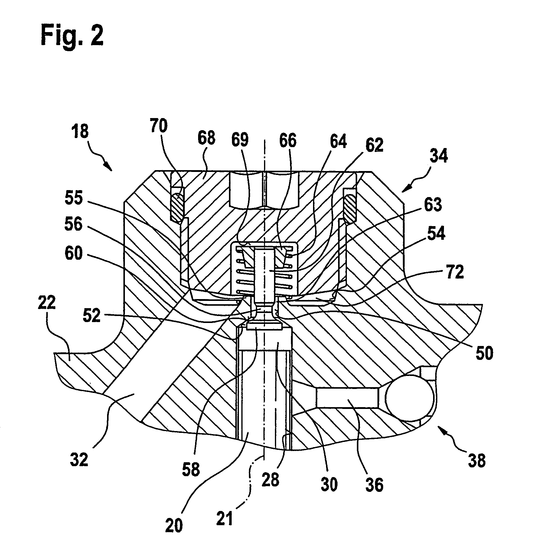 High-pressure pump for a fuel injection system of an internal combustion engine