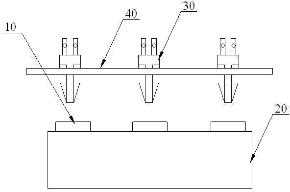 A kind of installation method of power taking structure