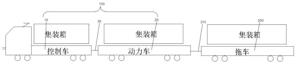 Locomotive unit, freight locomotive and freight locomotive management method