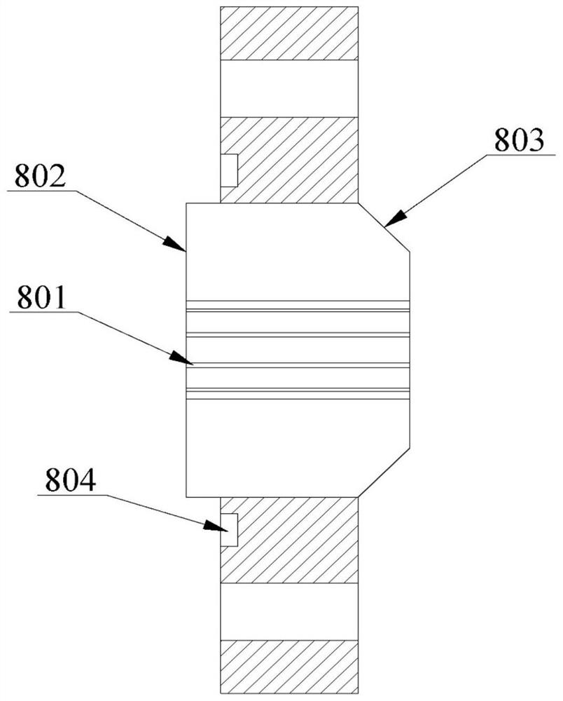 Detachable linear low-temperature pulse tube refrigerating machine and experimental device