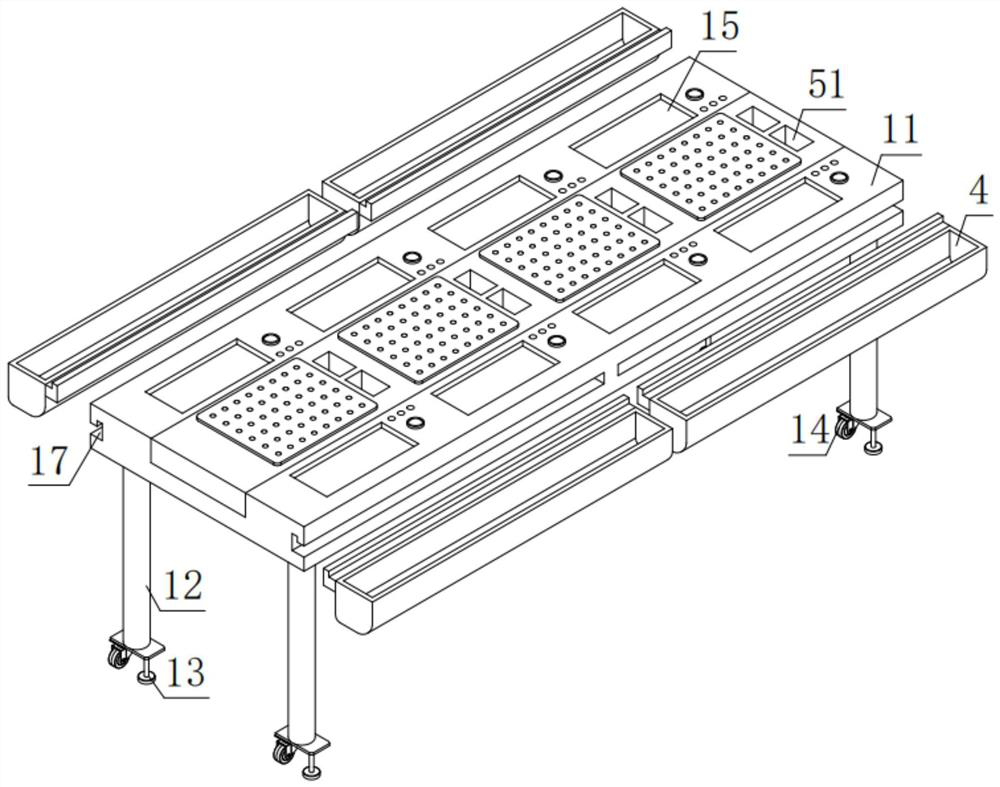 Intelligent kindergarten dining table with movable meal taking function and method thereof