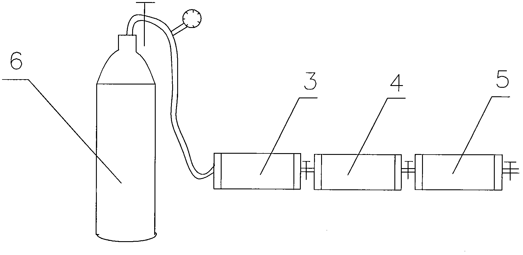 Gap filling method of light-emitting diode (LED) lamp bead