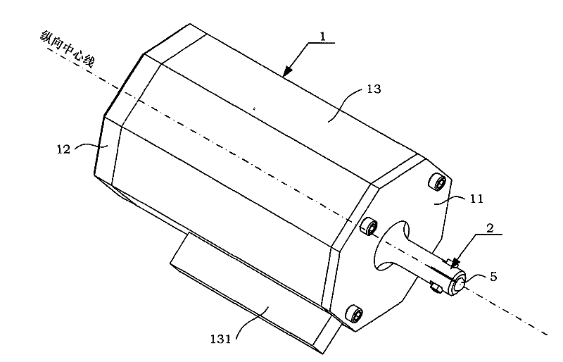 Ultraphonic elliptical vibration and extrusion processing device based on double-excitation longitudinal bending elliptical energy converter